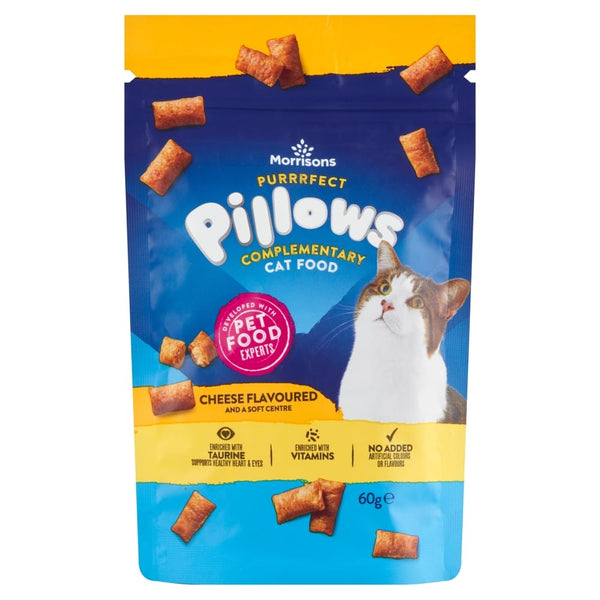 Morrisons Cheese Cat Snack Pillows, 60g