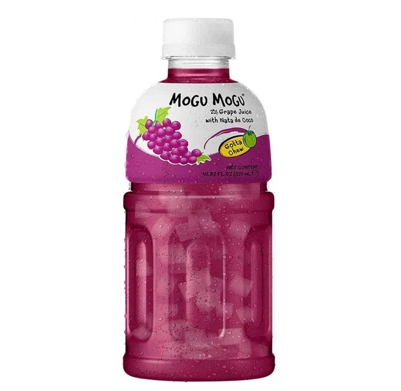 Mogu Grape Flavoured Drink with Coconut Jelly 320 ml