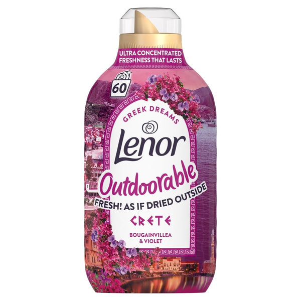 Lenor Outdoorable Crete Bouganvillea & Violet 60 Washes 840ml