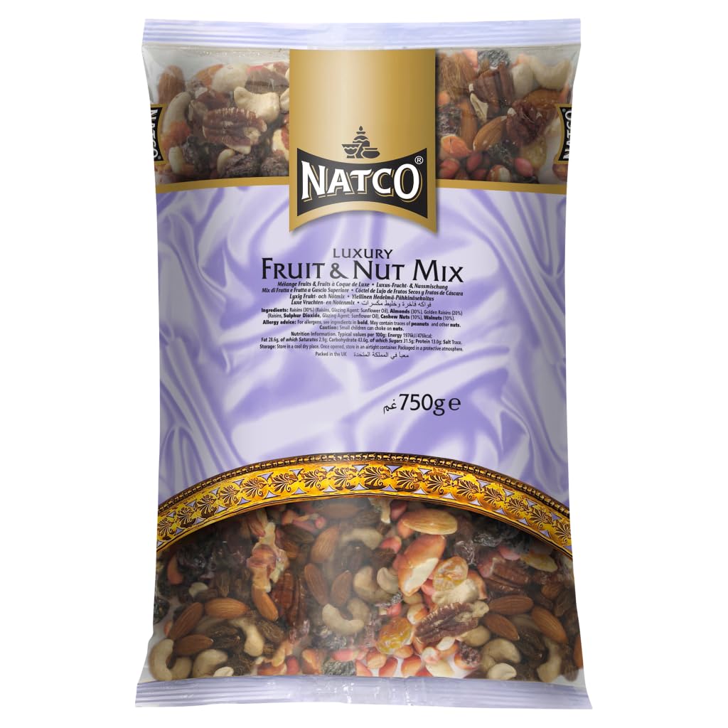 Natco Luxury Fruit & Nut Mix, 750g