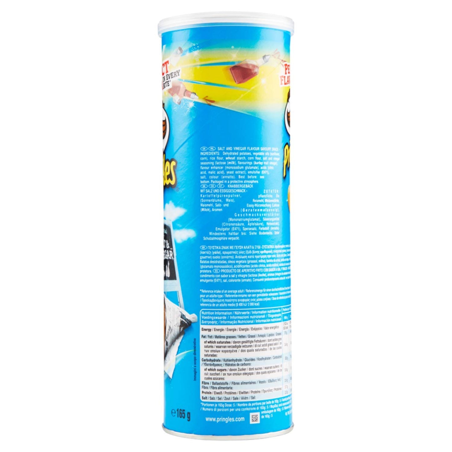 Pringles Salt & Vinegar, 165g