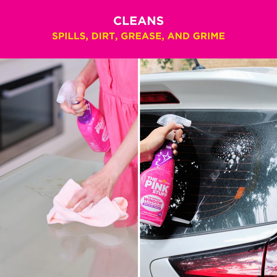 Stardrops The Pink Stuff The Miracle Window & Glass Cleaner with Rose Vinegar