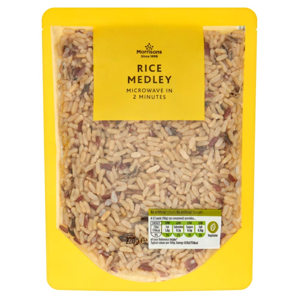 Morrisons Microwave Rice Medley 220g