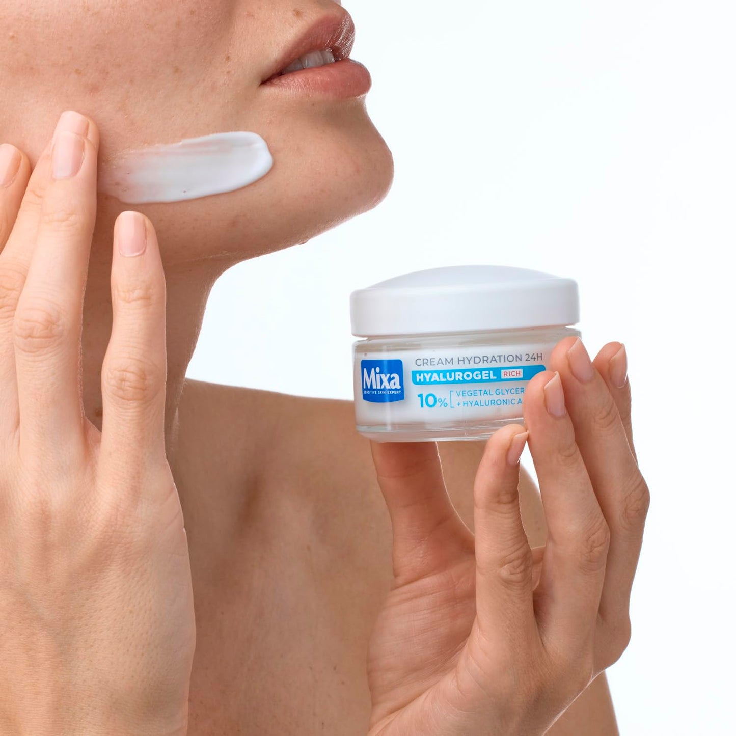 MIXA Hyalurogel Rich MOISTURISING iv Cream sensitive skin dehydrated 50ml