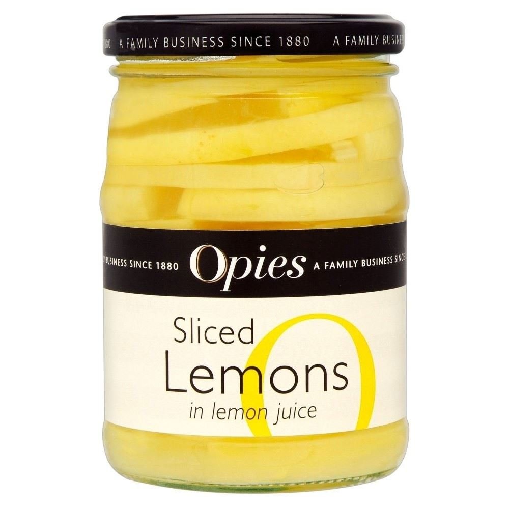 Opies Sliced Lemons in Lemon Juice (350g)