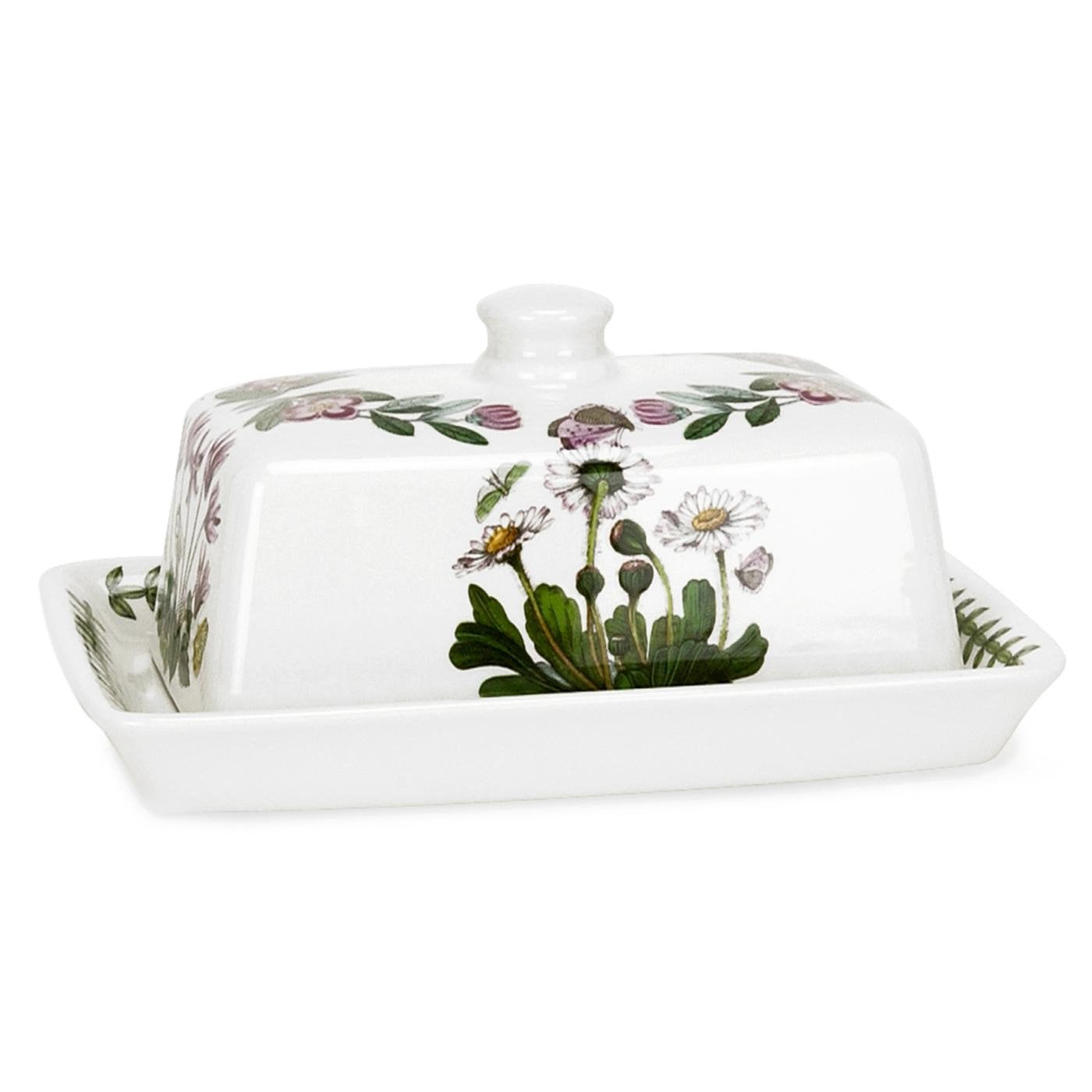 Portmeirion Botanic Garden Covered Butter Dish