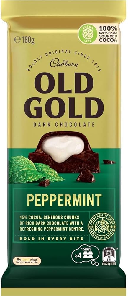 Cadbury Old Gold Peppermint 180g