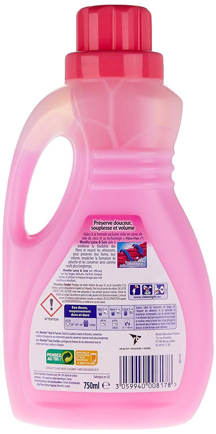 Woolite Wool & Silk Laundry Detergent, 750 millilitre - Pack of 2