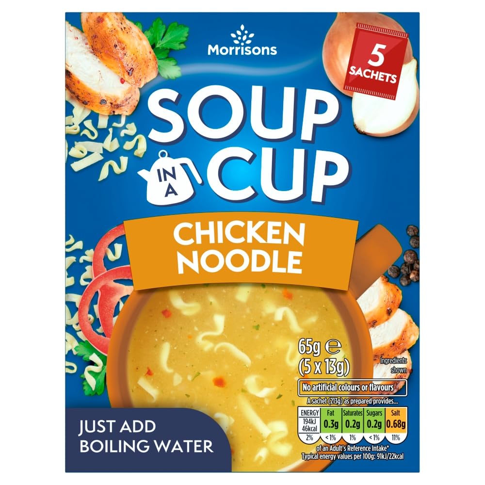 Morrisons Chicken Noodle Cup Soup, 65g