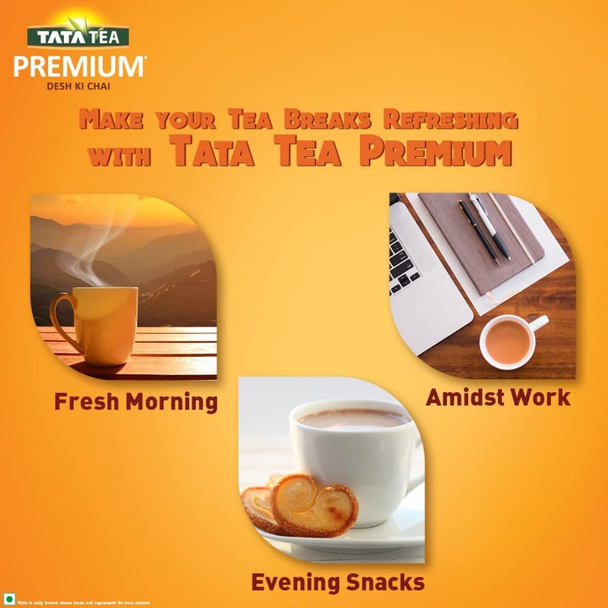 TATA Tea PREMIUM 638g (220 Round Tea Bags)
