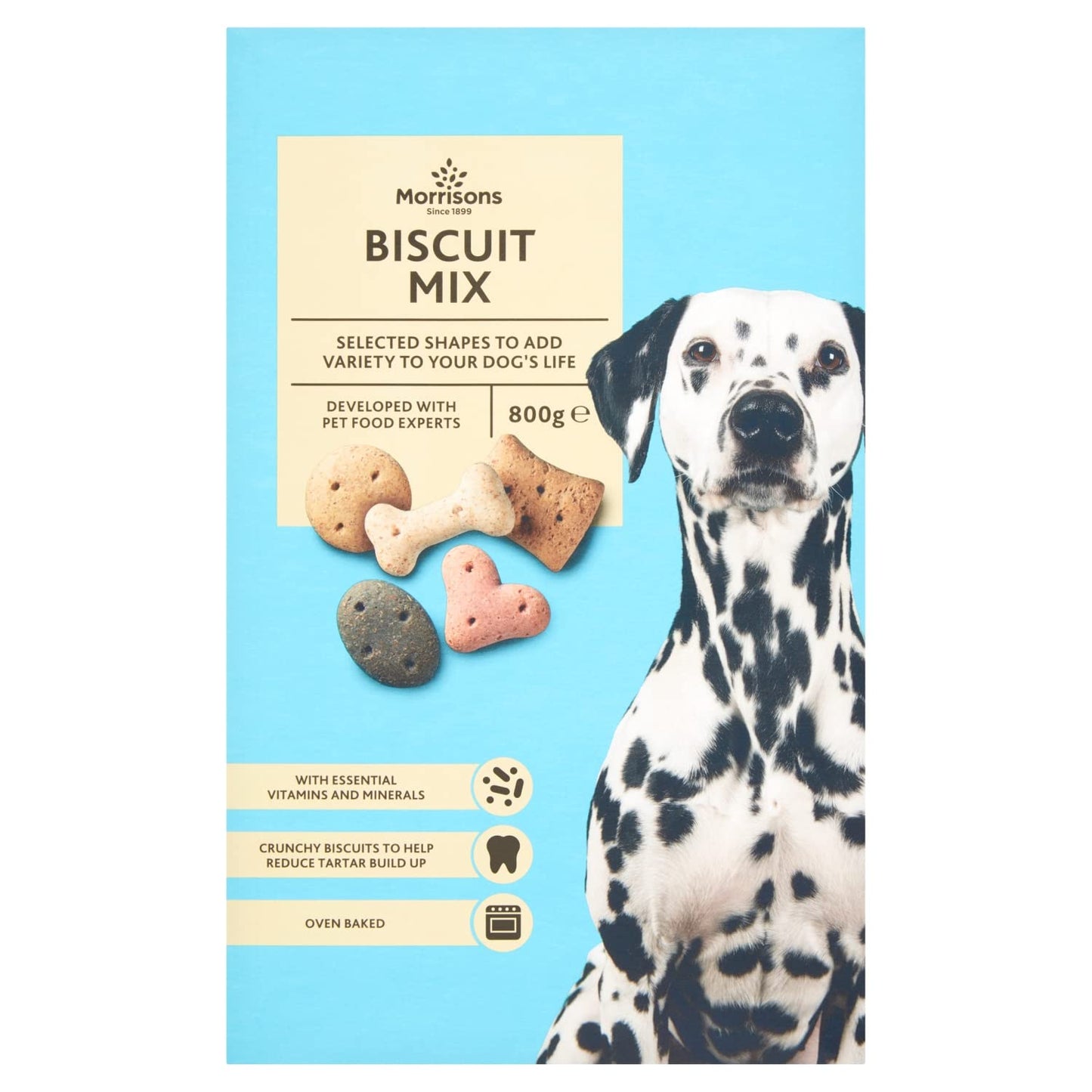 Morrisons Biscuit Mix For Dogs, 800g