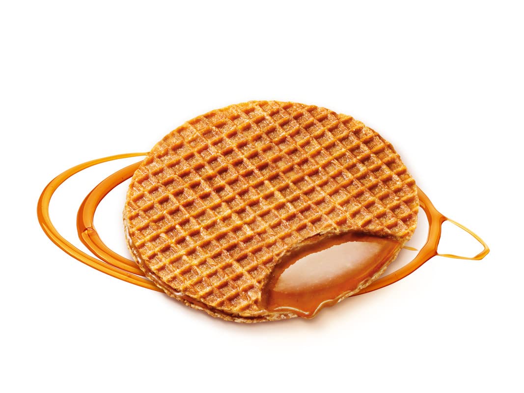 Daelmans Stroopwafels - Caramel Wafers - 78 g x 18 in a Box - Authentic Dutch Caramel Waffle - Stroopwaffels
