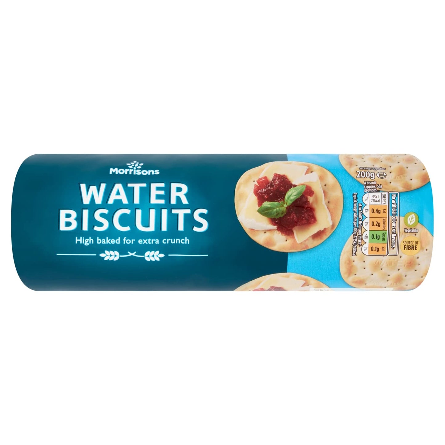 Morrisons High Bake Water Biscuit, 200g