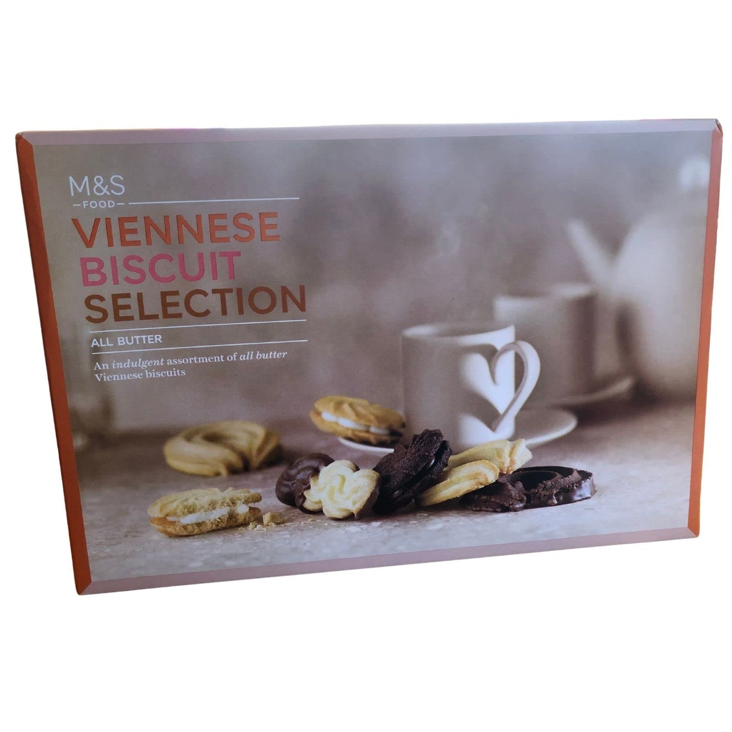 Marks and Spencer Extremely Chocolatey Milk Dark and White Chocolate Biscuits 450g, M&S Belgian Chocolate Chunk Cookies 500g and M&S Viennese All Butter Biscuit Selection 450g Biscuits Gift Bundle