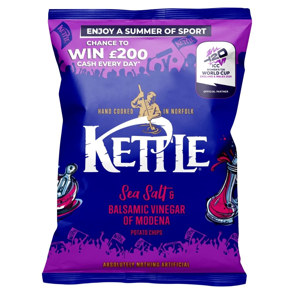 Kettle Sea Salt & Balsamic Vinegar 40g
