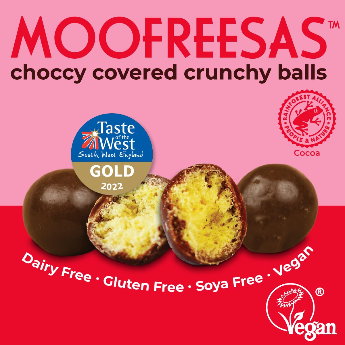 MOO FREE CHOCCY ROCKS - MOOFREESAS - FULL CASE - 35G X 16