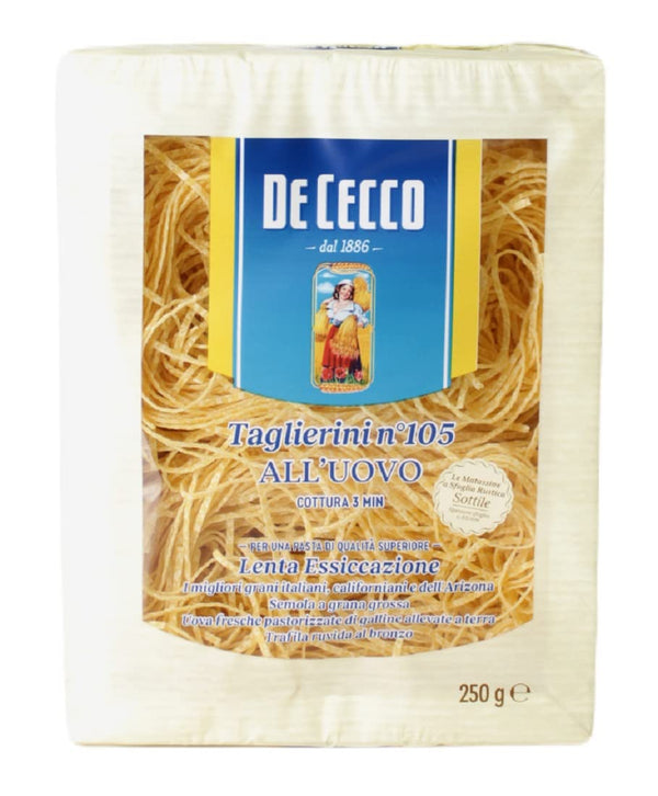 De Cecco Egg Taglierini No.105 250g