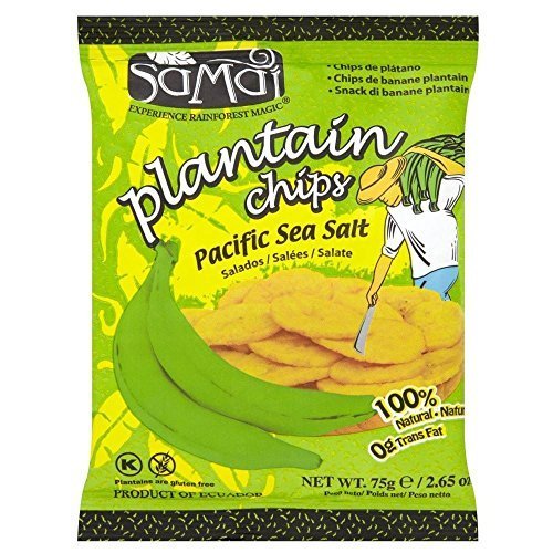 Samai Salted Plantain Chips (75g) by Samai