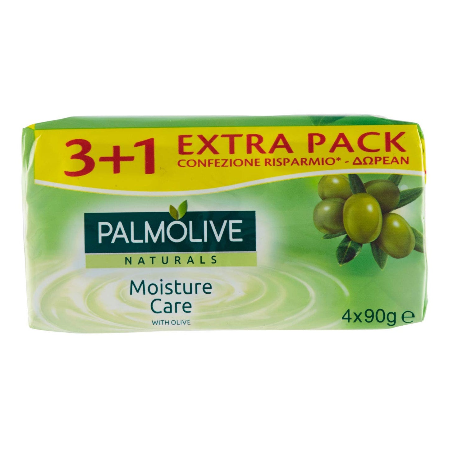 Palmolive Naturals - Soap, Enriched with Olive Extract - 360 g, 4 Pieces