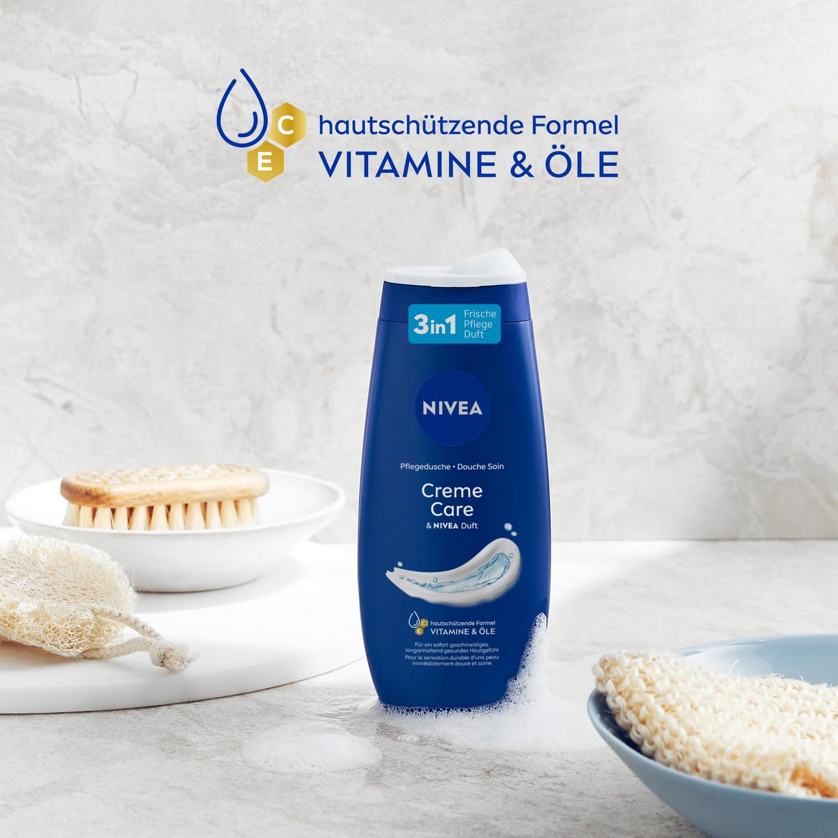 Nivea Creme Care Shower Cream, 250 ml