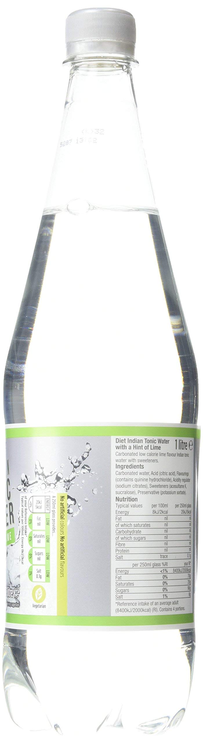 Morrisons Indian Diet Tonic Water & Lime 1 Litre