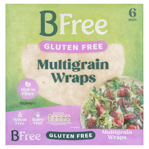 BFree Multi-Grain Wraps 6x42g