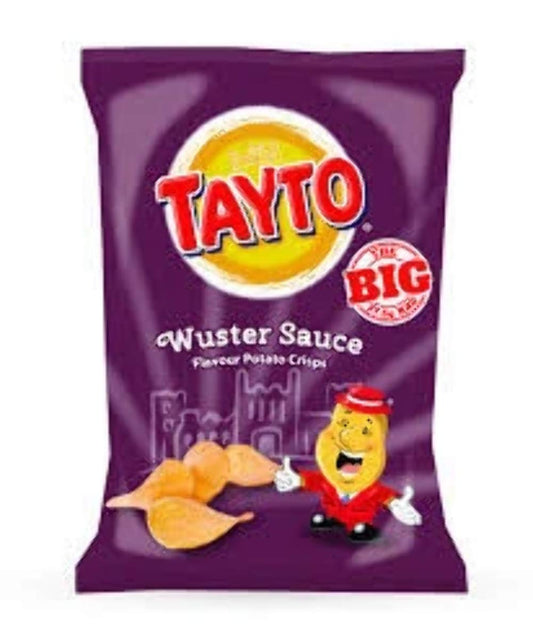 Tayto Wuster Worcester Sauce Crisps, 37.5g