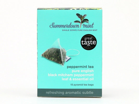 Summerdown Peppermint Tea Pyramid Bags (1 x 15 bags)