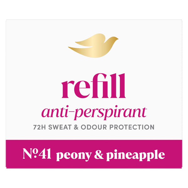 Dove No41 Peony & Pineapple 72h Antiperspirant Deodorant Refill Pack 35ml