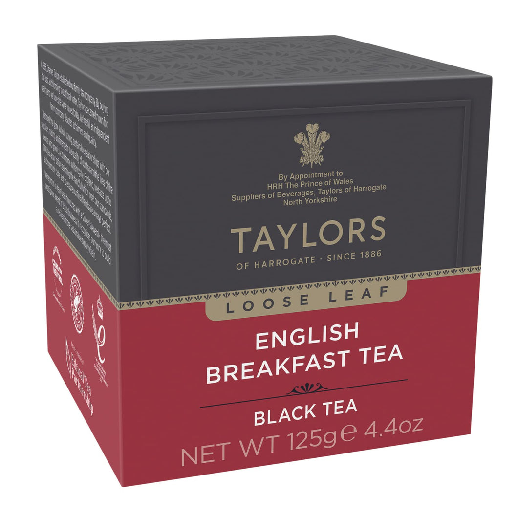 Taylors of Harrogate English Breakfast Loose Leaf Tea, 125g
