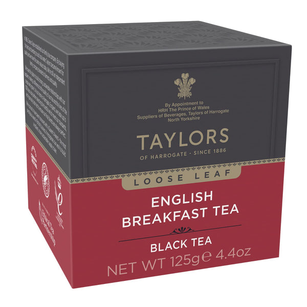 Taylors of Harrogate English Breakfast Loose Leaf Tea, 125g