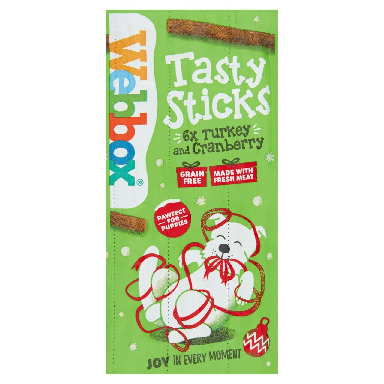 Webbox Dog Sticks Turkey and Cranberry, 30 g