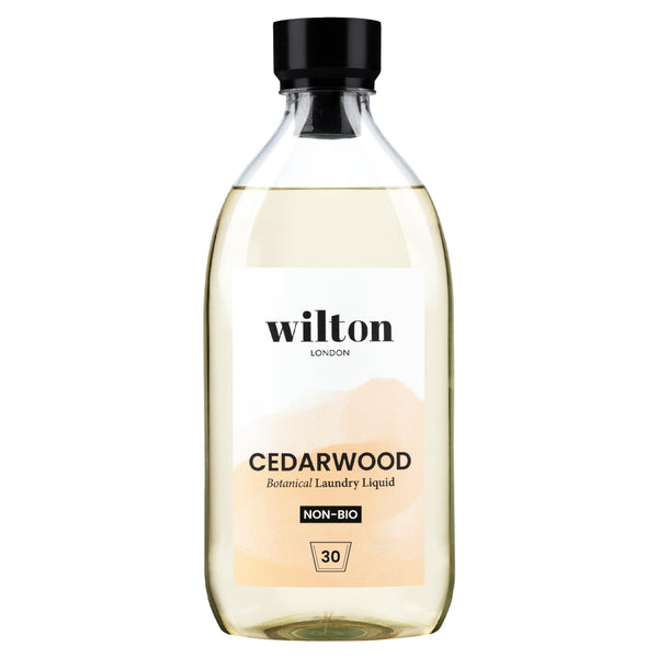 Wilton London Eco Friendly Laundry Liquid 28 Washes - Non-Bio - Plant-based & Biodegradable Detergent - Packed with Essential Oils - Made in UK - 1 Litre