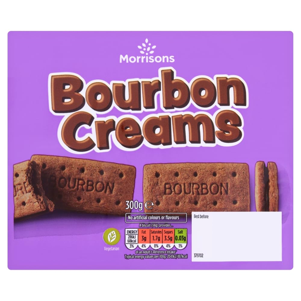 Morrisons Bourbon Creams, 300g