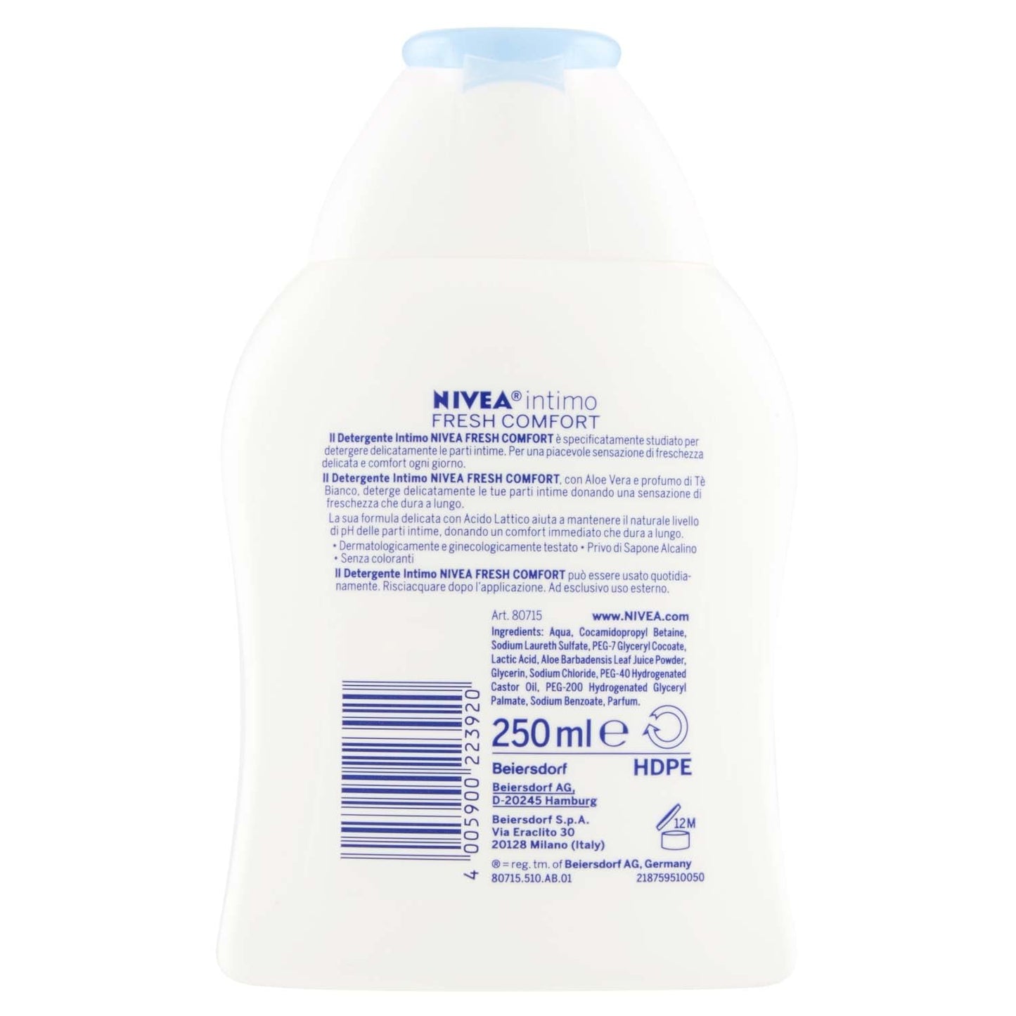NIVEA fliptop detergente Intimo Fresh ml 250