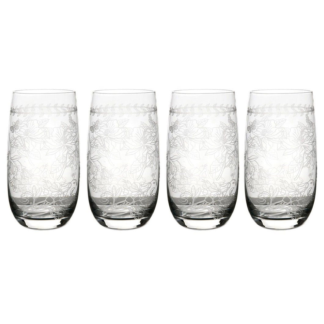 Portmeirion Botanic Garden Hi Ball Glases Set of 4