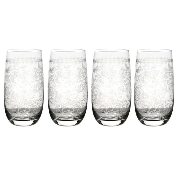 Portmeirion Botanic Garden Hi Ball Glases Set of 4