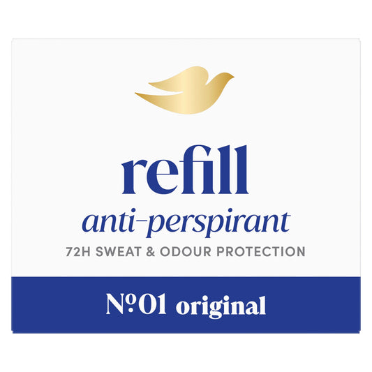 Dove No1 Original 72h Antiperspirant Deodorant Refill Pack 35ml