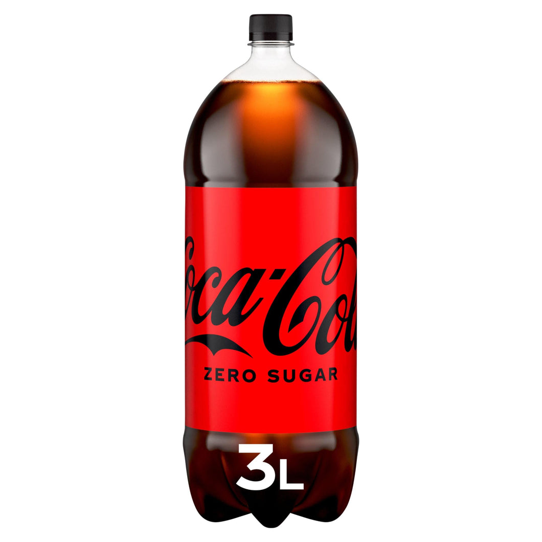 Coca-Cola Zero Sugar 3L Bottle