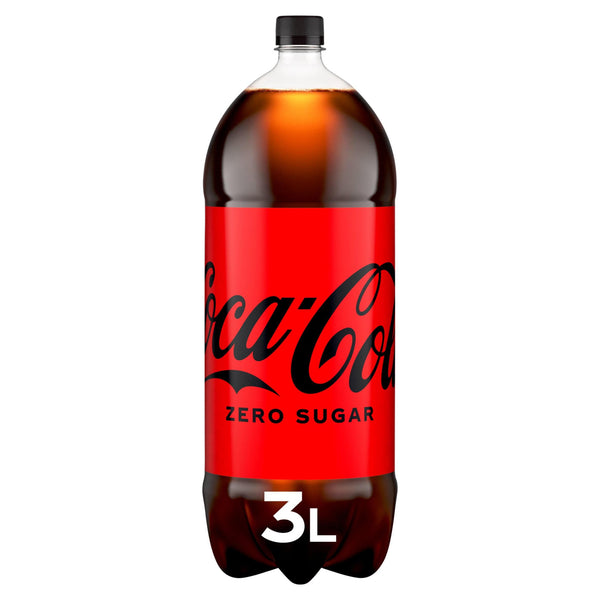 Coca-Cola Zero Sugar 3L Bottle