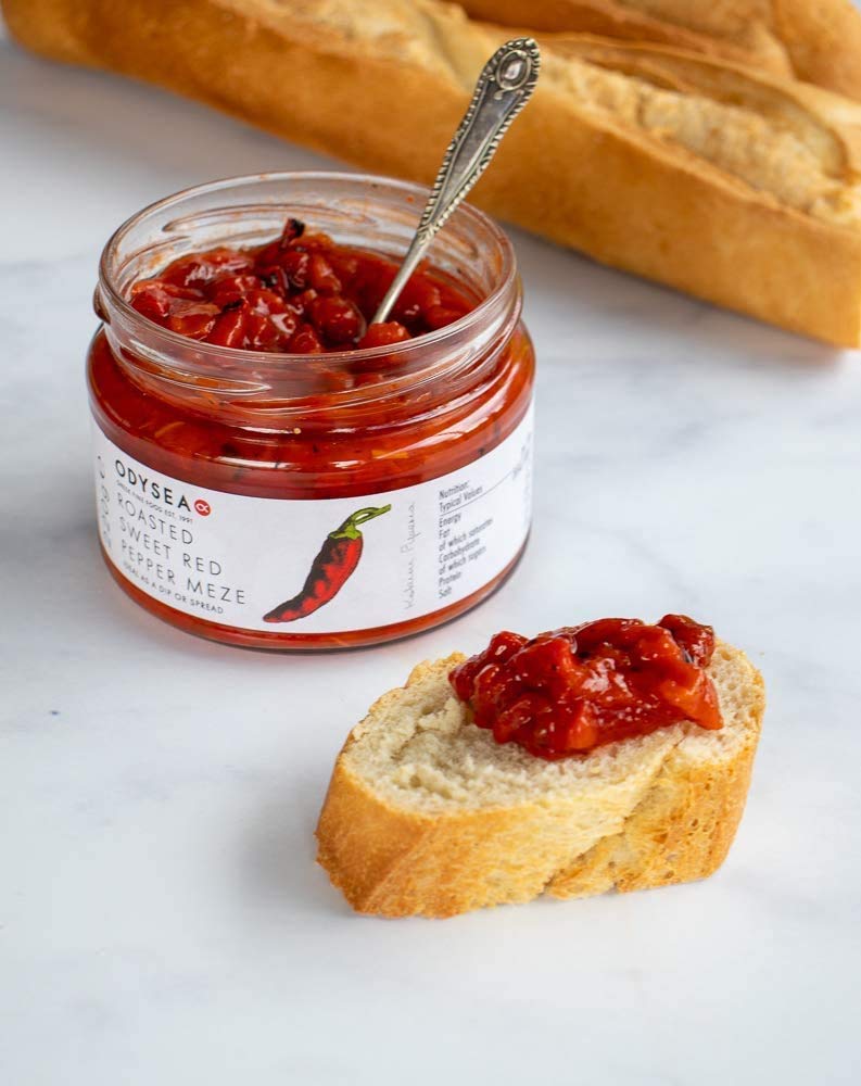Odysea Roasted Sweet Red Pepper Meze, 220g