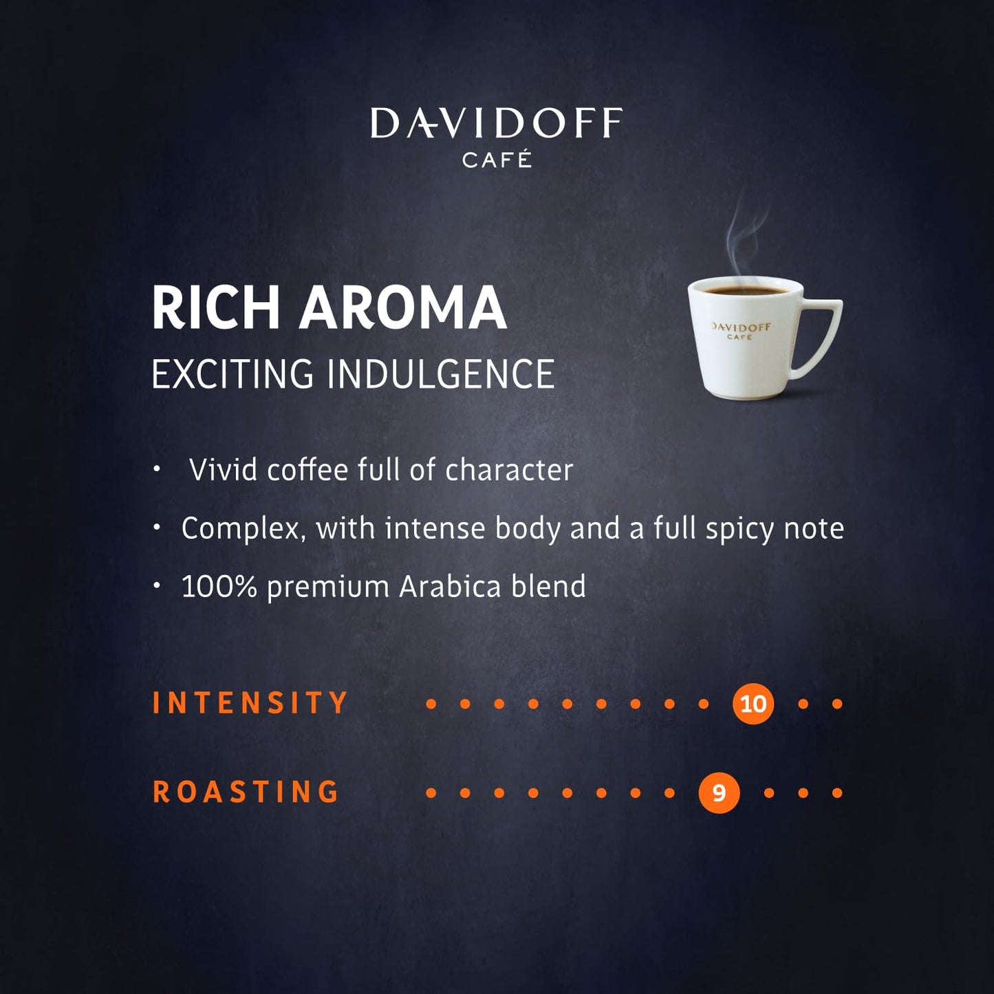 Davidoff Café Rich Aroma Instant Coffee 3.5Oz/100G