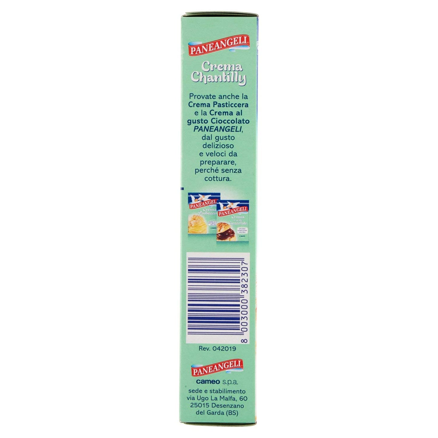 Paneangeli Crema Chantilly Creme Chantilly Cream Mix Cake 2 x 40 g