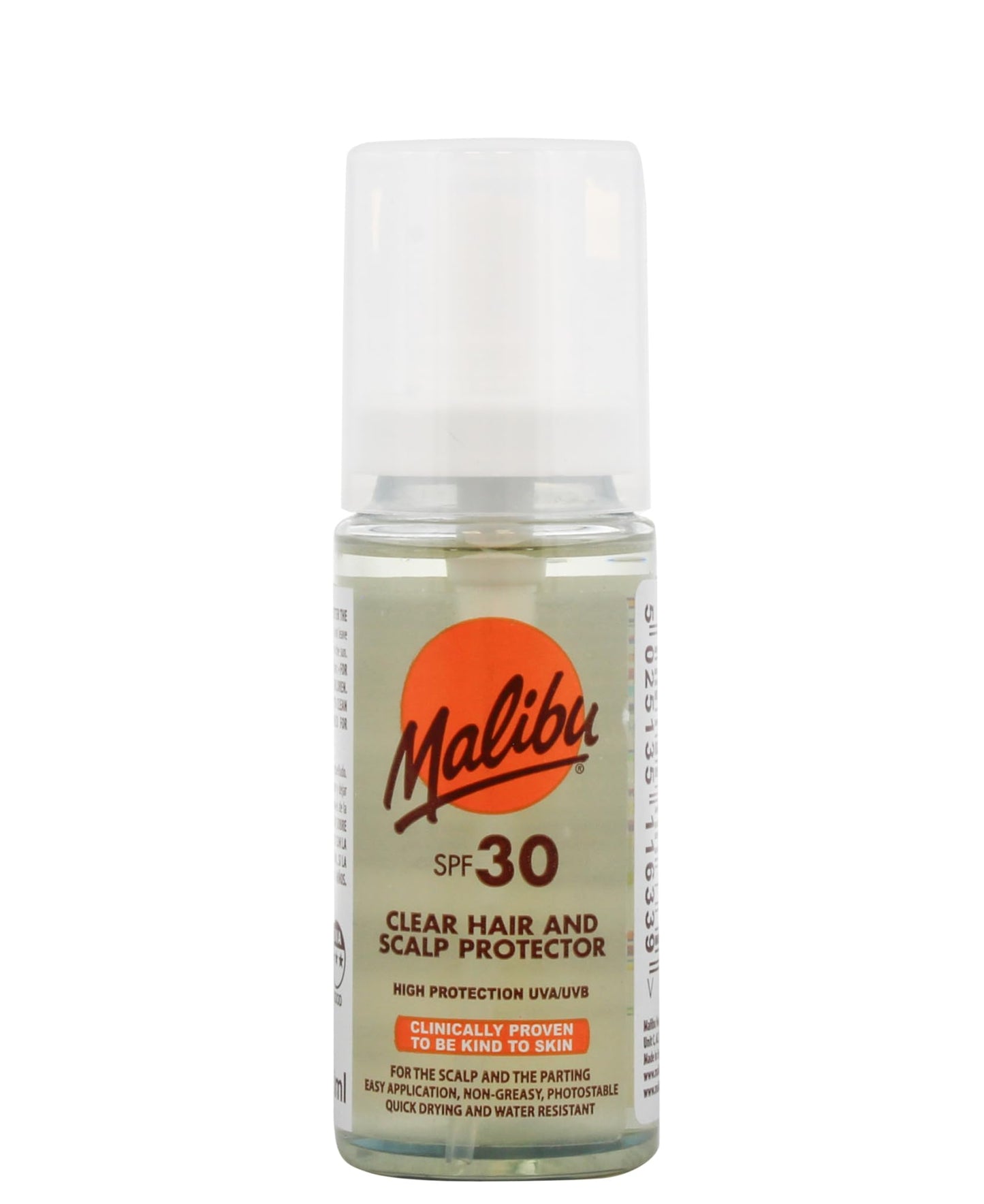 Malibu Sun Clear Hair and Scalp Protector Spray, Non-Greasy, Quick Drying, 50ml