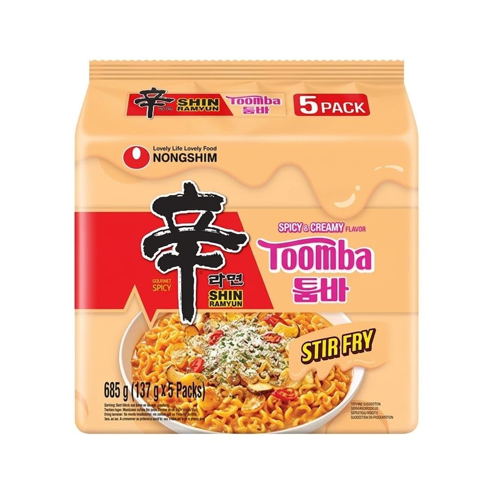 Nongshim Shin Toomba Creamy Multipack 5 x 137g