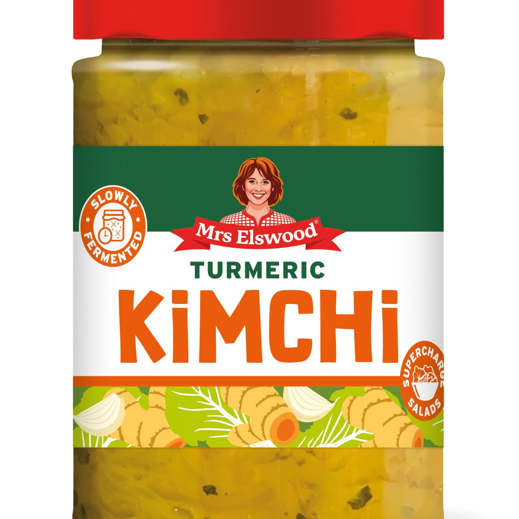 Mrs Elswood Turmeric Kimchi, 300g