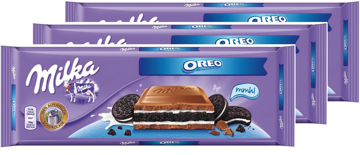 Milka Oreo Chocolate 3 x 300g