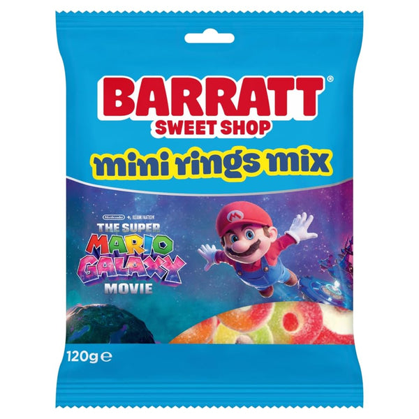 Barratt Mario Mini Rings Mix 120g