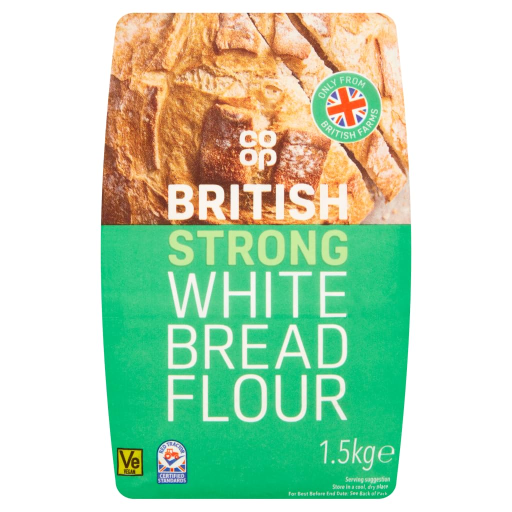 Co-op British Strong White Bread Flour, 1.5kg