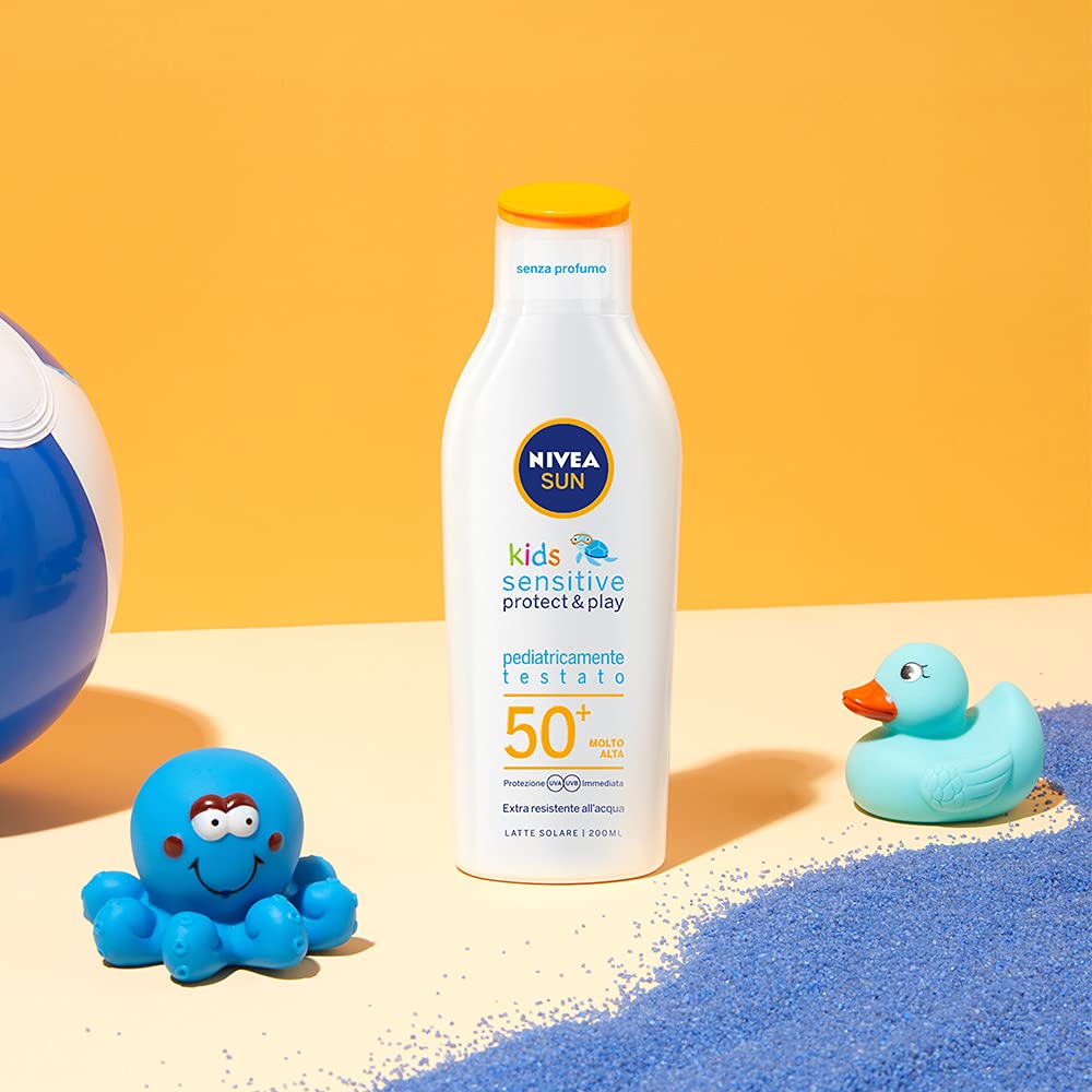 NIVEA Sun Fp50 Children To protect Sensitive 85856 Cream Solar 200 ml